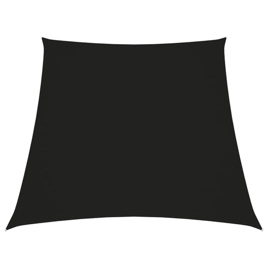 Sonnensegel Oxford-Gewebe Trapezförmig 2/4x3 m Schwarz - Pazzar.ch