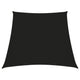 Sonnensegel Oxford-Gewebe Trapezförmig 2/4x3 m Schwarz