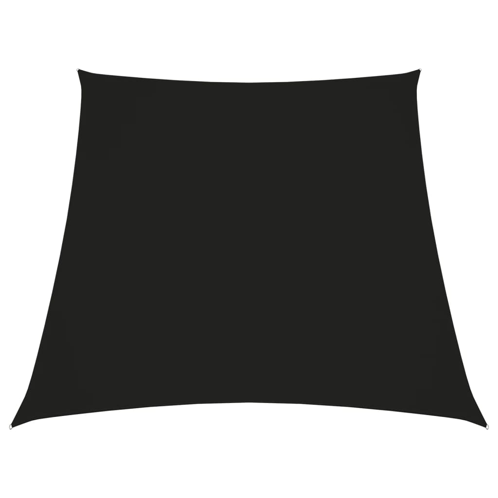 Sonnensegel Oxford-Gewebe Trapezform 3/4x3 m Schwarz