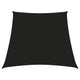 Sonnensegel Oxford-Gewebe Trapezform 3/4x3 m Schwarz