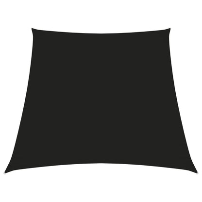 Sonnensegel Oxford-Gewebe Trapezförmig 3/5x4 m Schwarz - Pazzar.ch