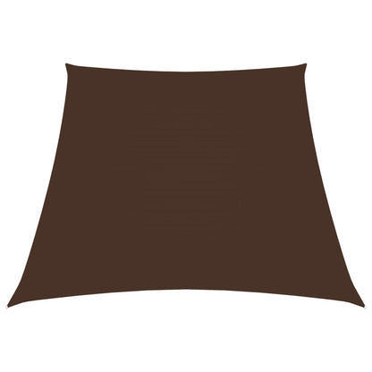 Sonnensegel Oxford-Gewebe Trapezförmig 2/4x3 m Braun - Pazzar.ch