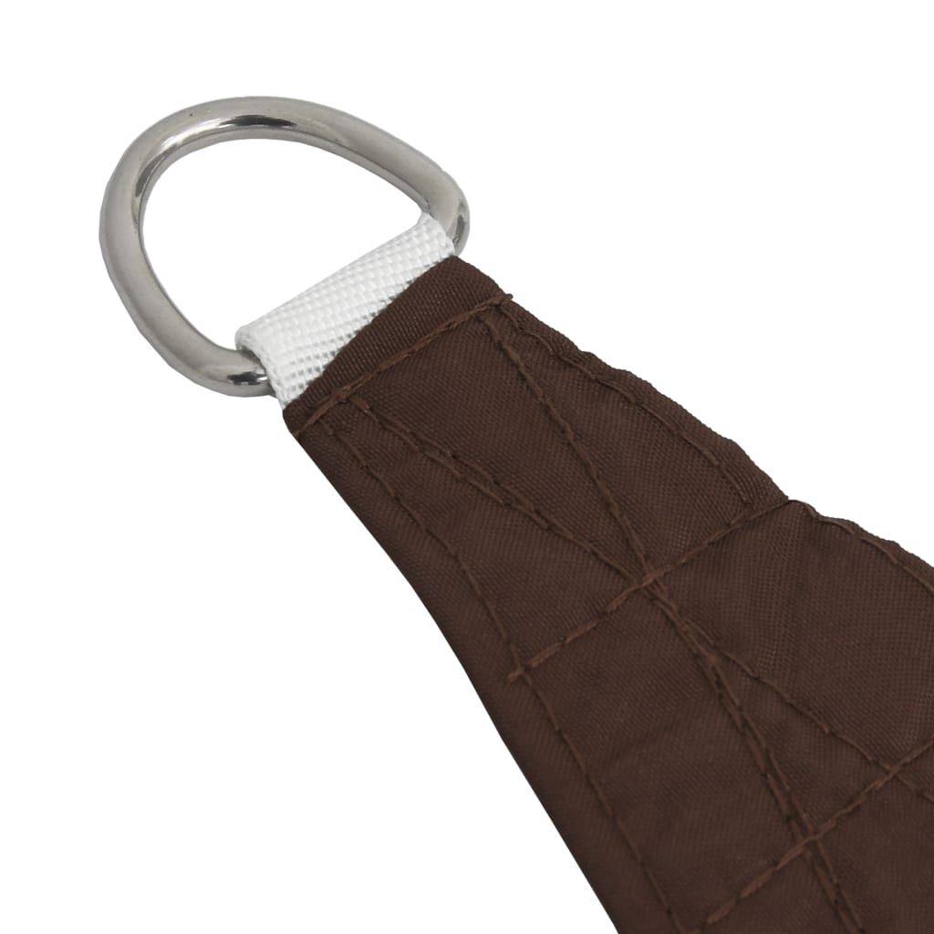 Sonnensegel Oxford-Gewebe Trapezförmig 2/4x3 m Braun - Pazzar.ch
