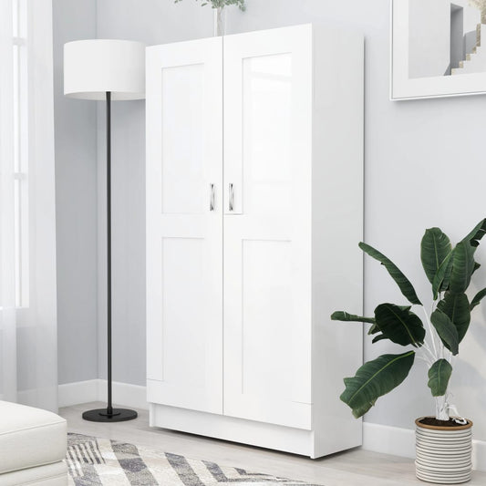 Bücherschrank Weiß 82,5x30,5x150 cm Holzwerkstoff - Pazzar.ch