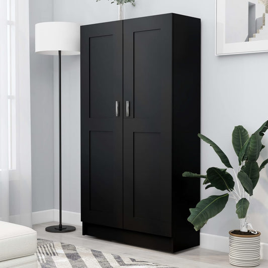 Bücherregal Schwarz 82,5x30,5x150 cm Holzwerkstoff - Pazzar.ch