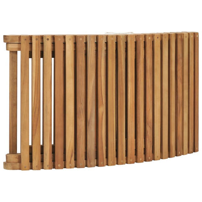 Klappbare Sonnenliege mit Tisch Massivholz Teak - Pazzar.ch