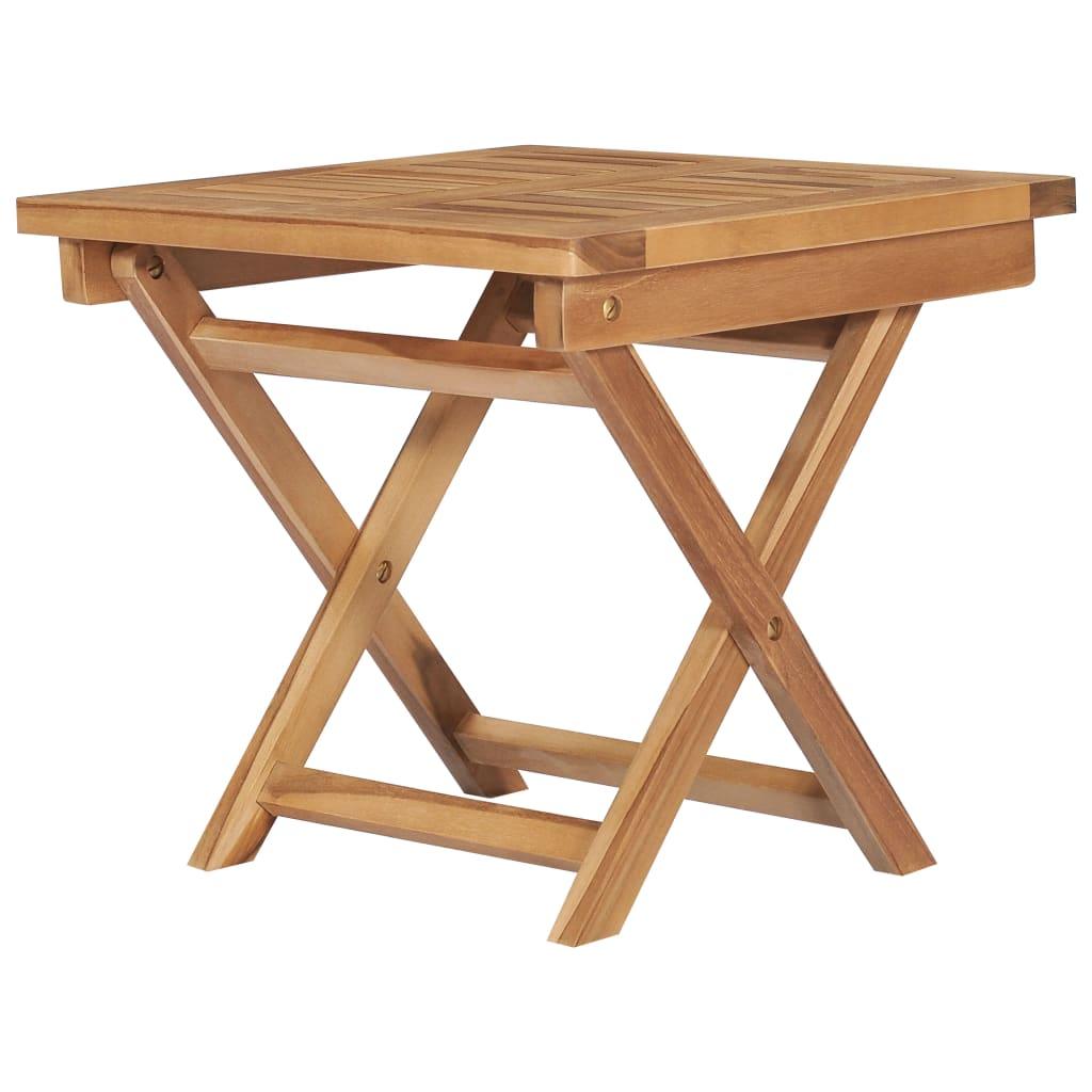 Klappbare Sonnenliege mit Tisch Massivholz Teak - Pazzar.ch