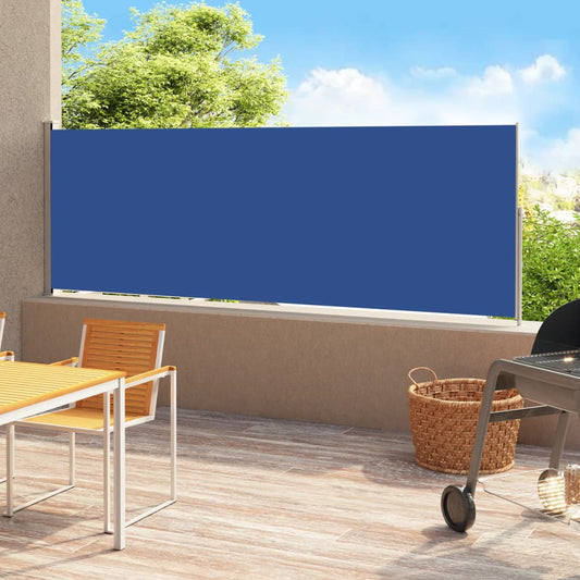 Seitenmarkise Ausziehbar 180x500 cm Blau - Pazzar.ch