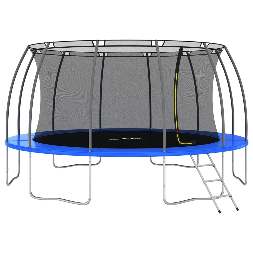 Trampolin-Set Rund 488x90 cm 150 kg - Pazzar.ch