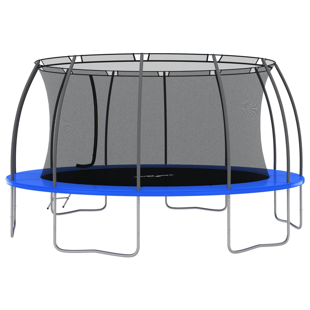 Trampolin-Set Rund 488x90 cm 150 kg - Pazzar.ch