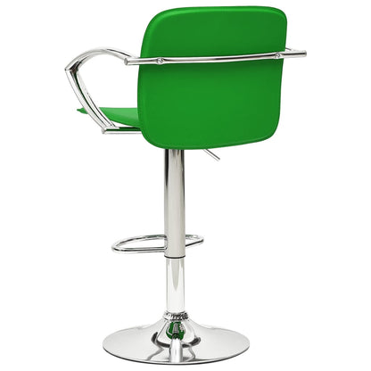 Barhocker 2 Stk. Grün Kunstleder - Pazzar.ch