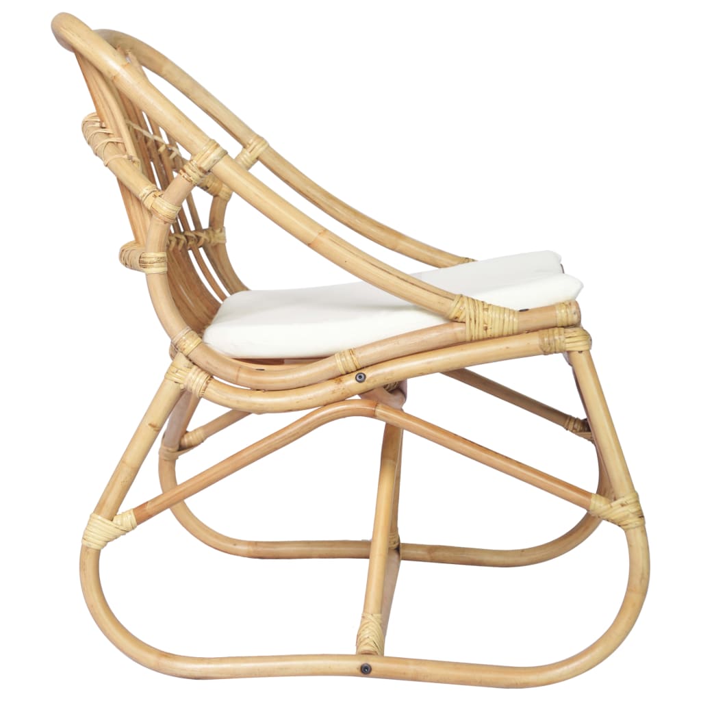 Rattanstuhl Leinen - Pazzar.ch