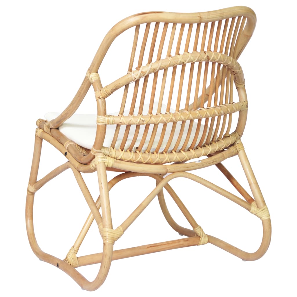 Rattanstuhl Leinen - Pazzar.ch