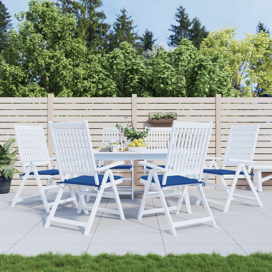 Gartenstuhl-Kissen 6 Stk. Königsblau 50x50x3 cm Oxford-Gewebe - Pazzar.ch