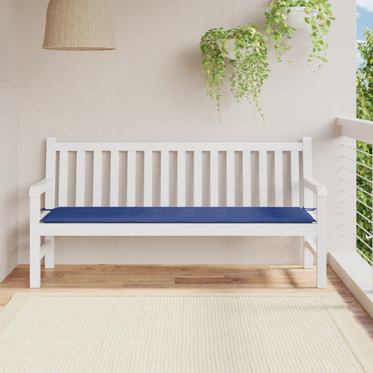 Gartenbank-Auflage Königsblau 180x50x3 cm Oxford-Gewebe - Pazzar.ch