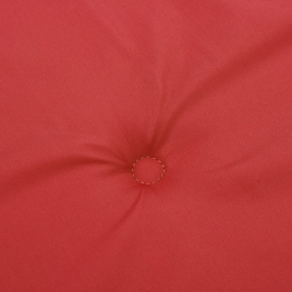Liegestuhl-Auflage Rot (75+105)x50x3 cm - Pazzar.ch