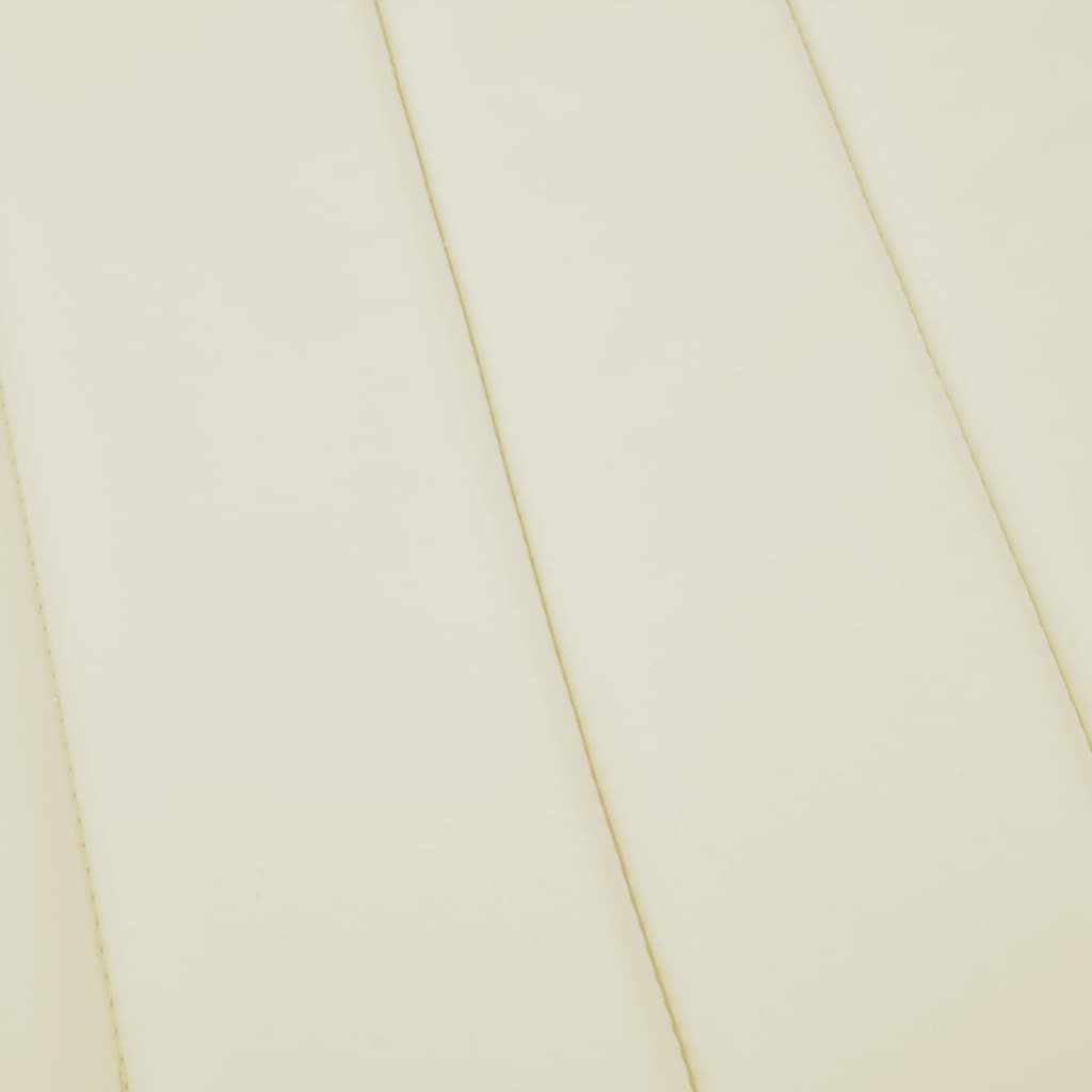 Sonnenliegen-Auflage Creme 200x70x3 cm Oxford-Gewebe - Pazzar.ch