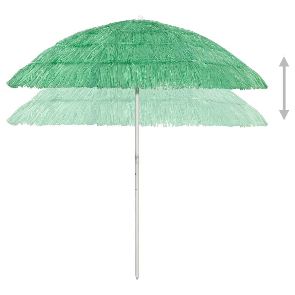 Hawaii Sonnenschirm Grün 240 cm - Pazzar.ch