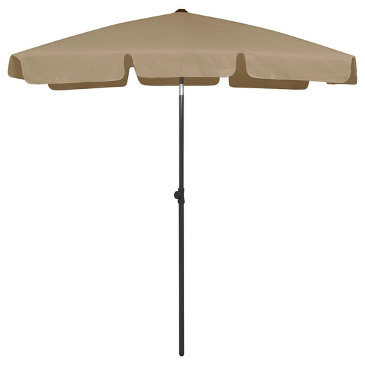 Strandschirm Taupe 180x120 cm - Pazzar.ch