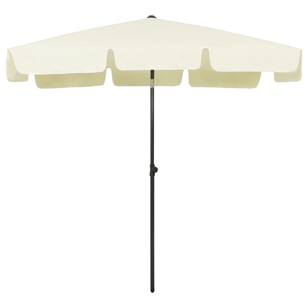 Strandschirm Sandgelb 200x125 cm - Pazzar.ch