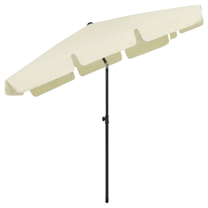 Strandschirm Sandgelb 200x125 cm - Pazzar.ch