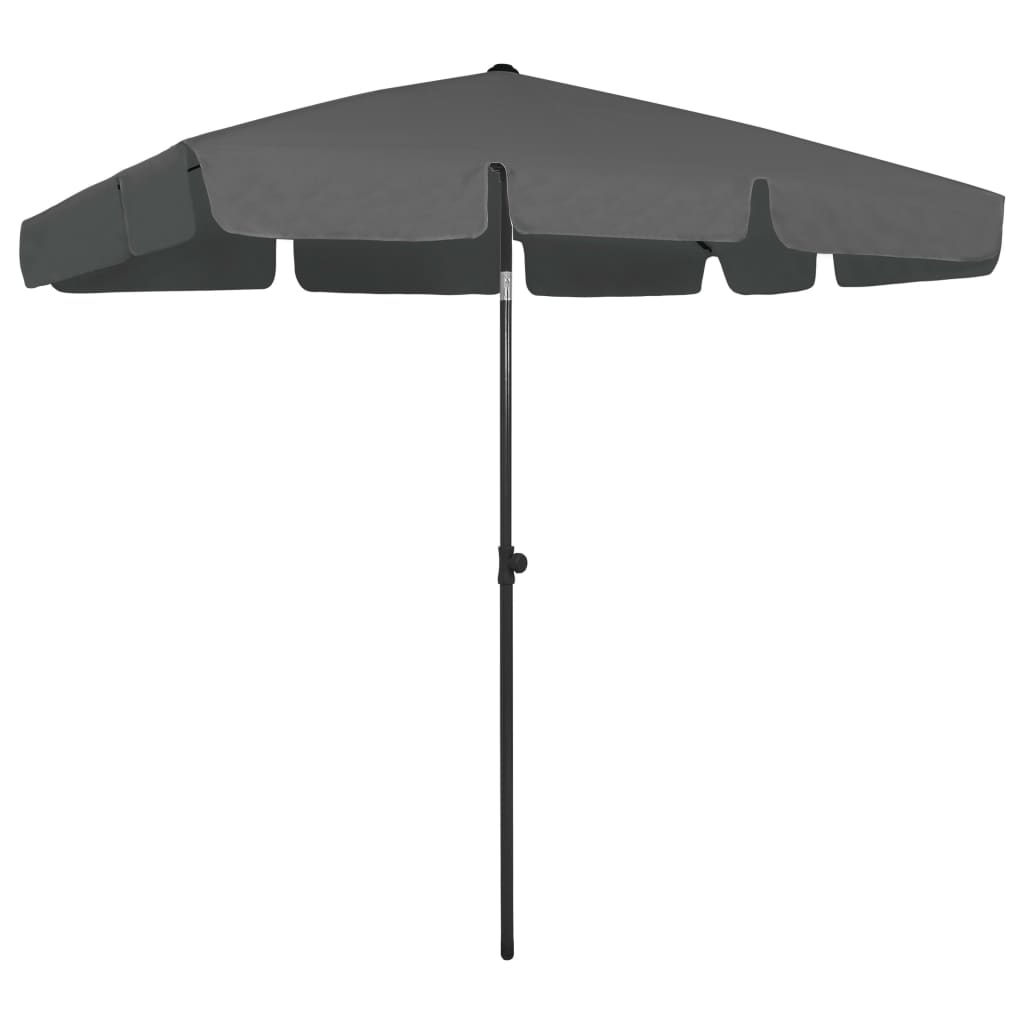 Strandschirm Anthrazit 200x125 cm - Pazzar.ch