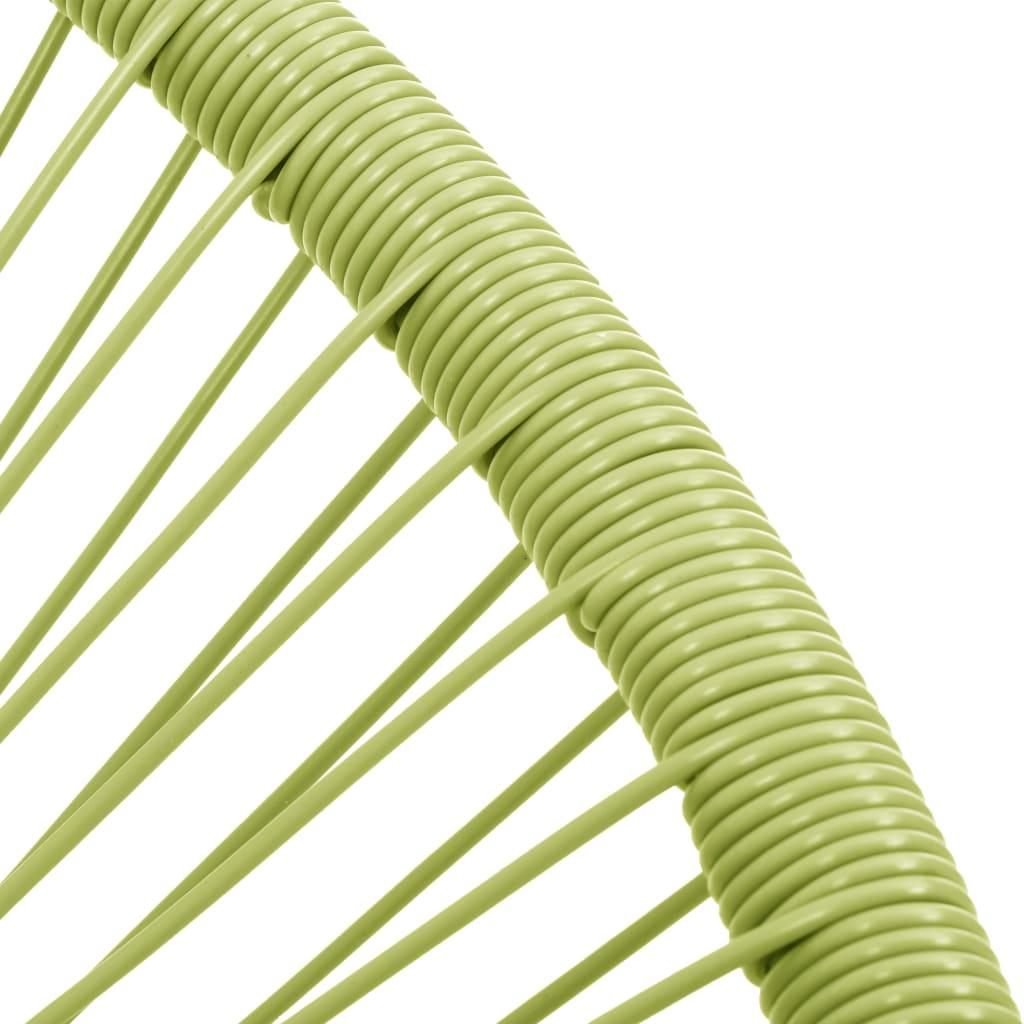 Garten-Acapulco-Stuhl Poly-Rattan Grün - Pazzar.ch