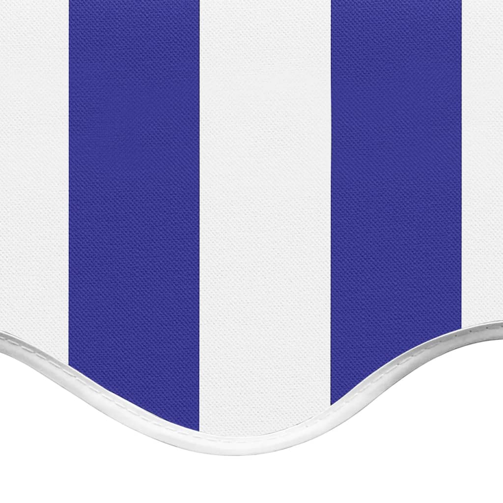 Markisenbespannung Blau und Weiß 6x3,5 m - Pazzar.ch
