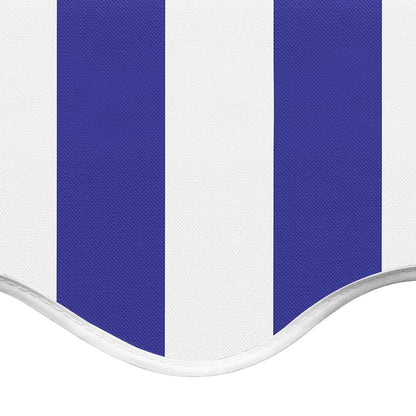 Markisenbespannung Blau und Weiß 6x3,5 m - Pazzar.ch