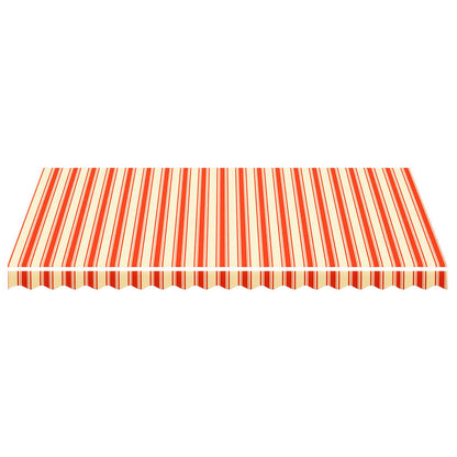 Markisenbespannung Gelb und Orange 4,5x3 m - Pazzar.ch