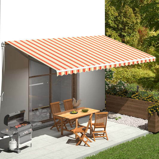 Markisenbespannung Gelb und Orange 6x3 m - Pazzar.ch