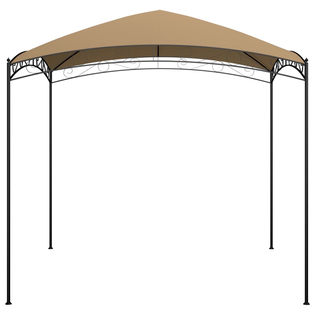 Pavillon 3x3x2,65 m Taupe 180 g/m² - Pazzar.ch