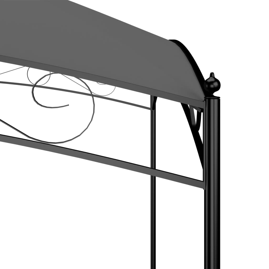Pavillon 3x3x2,65 m Anthrazit 180 g/m² - Pazzar.ch