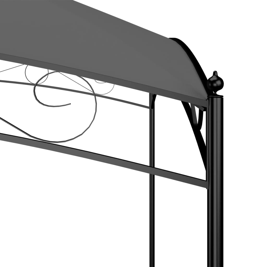 Pavillon 3x4x2,65 m Anthrazit 180 g/m² - Pazzar.ch