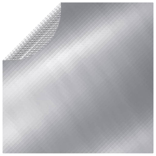 Poolabdeckung Silbern 417 cm PE - Pazzar.ch