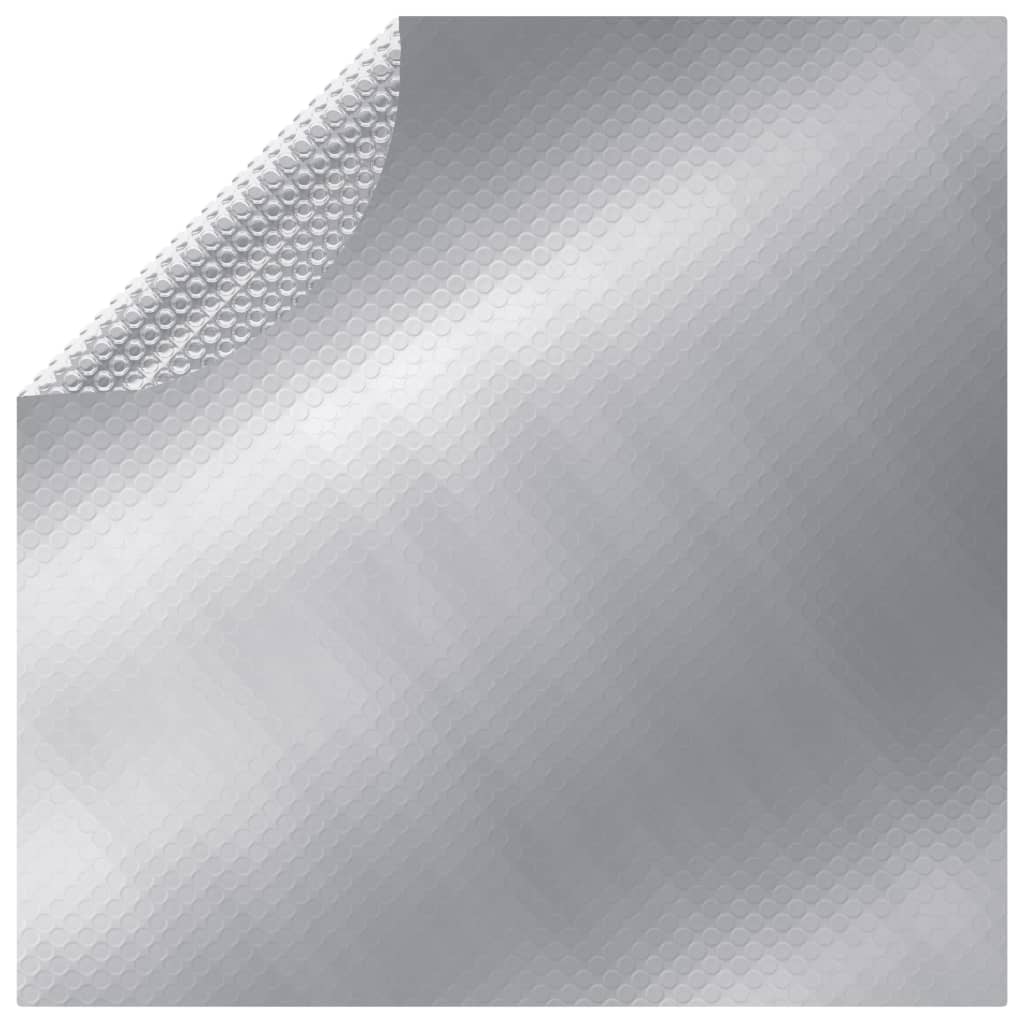 Poolabdeckung Silbern 455 cm PE - Pazzar.ch