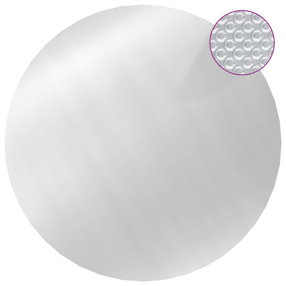 Poolabdeckung Silbern 455 cm PE - Pazzar.ch