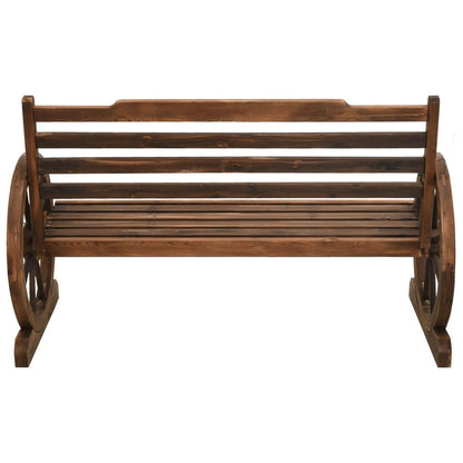 Gartenbank 112 cm Massivholz Tanne - Pazzar.ch