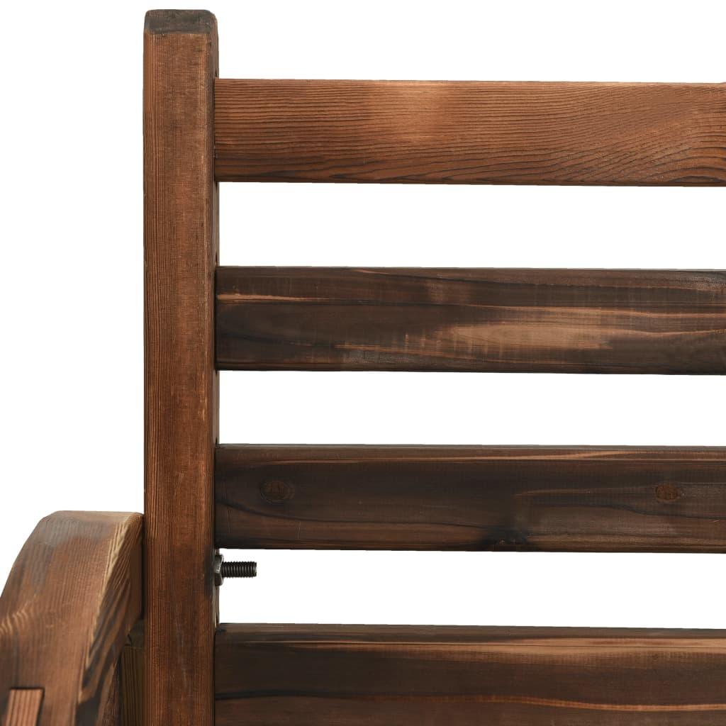 Gartenbank 112 cm Massivholz Tanne - Pazzar.ch
