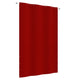 Balkon-Sichtschutz Rot 140x240 cm Oxford-Gewebe