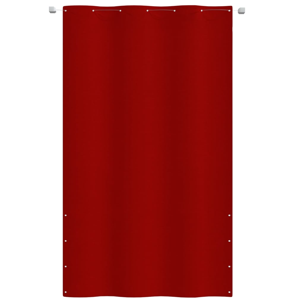 Balkon-Sichtschutz Rot 140x240 cm Oxford-Gewebe - Pazzar.ch