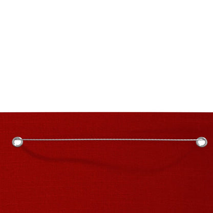 Balkon-Sichtschutz Rot 140x240 cm Oxford-Gewebe - Pazzar.ch