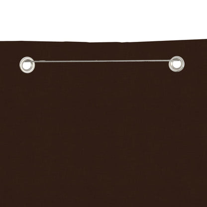 Balkon-Sichtschutz Braun 140x240 cm Oxford-Gewebe - Pazzar.ch