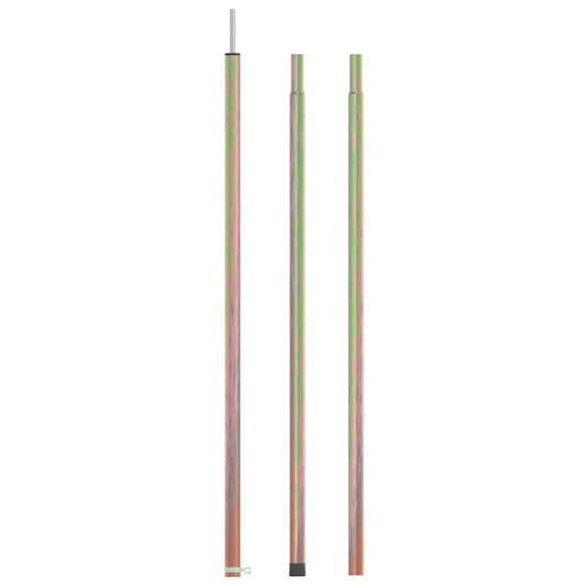 Teleskop-Zeltstange 170-255 cm Verzinkter Stahl - Pazzar.ch