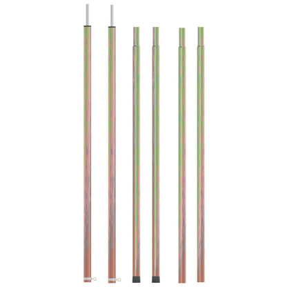 Teleskop-Zeltstangen 170-255 cm 2 Stk. Verzinkter Stahl - Pazzar.ch