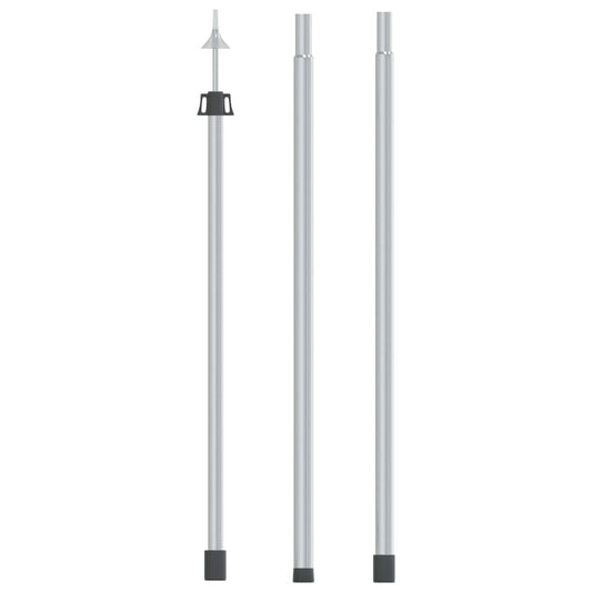 Teleskop-Tarpstange 102-260 cm Aluminium - Pazzar.ch