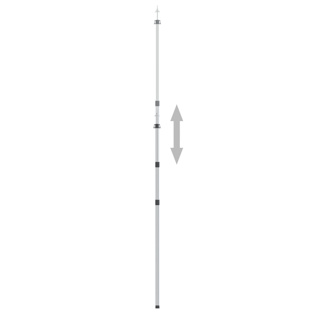 Teleskop-Tarpstange 102-260 cm Aluminium - Pazzar.ch