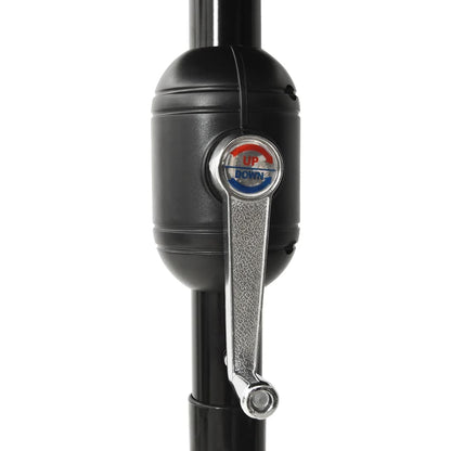 Sonnenschirm mit Aluminium-Mast 3-lagig Anthrazit 2 m - Pazzar.ch
