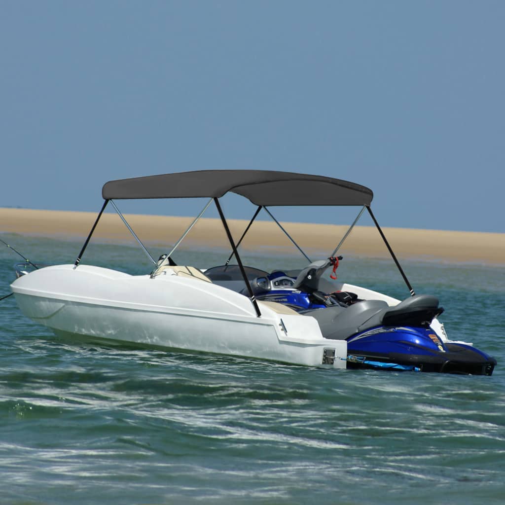 2-Bow Bimini Top Anthrazit 150x120x110 cm - Pazzar.ch