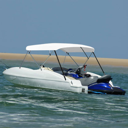 4-Bow Bimini Top Weiß 243x(230-244)x137 cm - Pazzar.ch